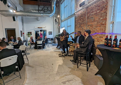 Turbine Flats Events - Jazz & Wine Night